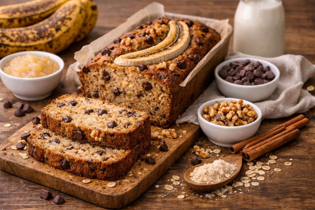 Banana bread healthy : recette ultra-moelleuse et gourmande