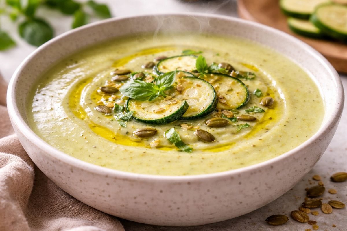 Velouté courgettes Thermomix : la recette inratable