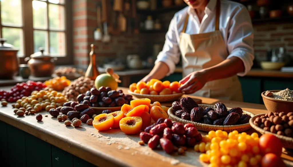 Fruits secs sélectionnés et transformés selon un savoir-faire artisanal