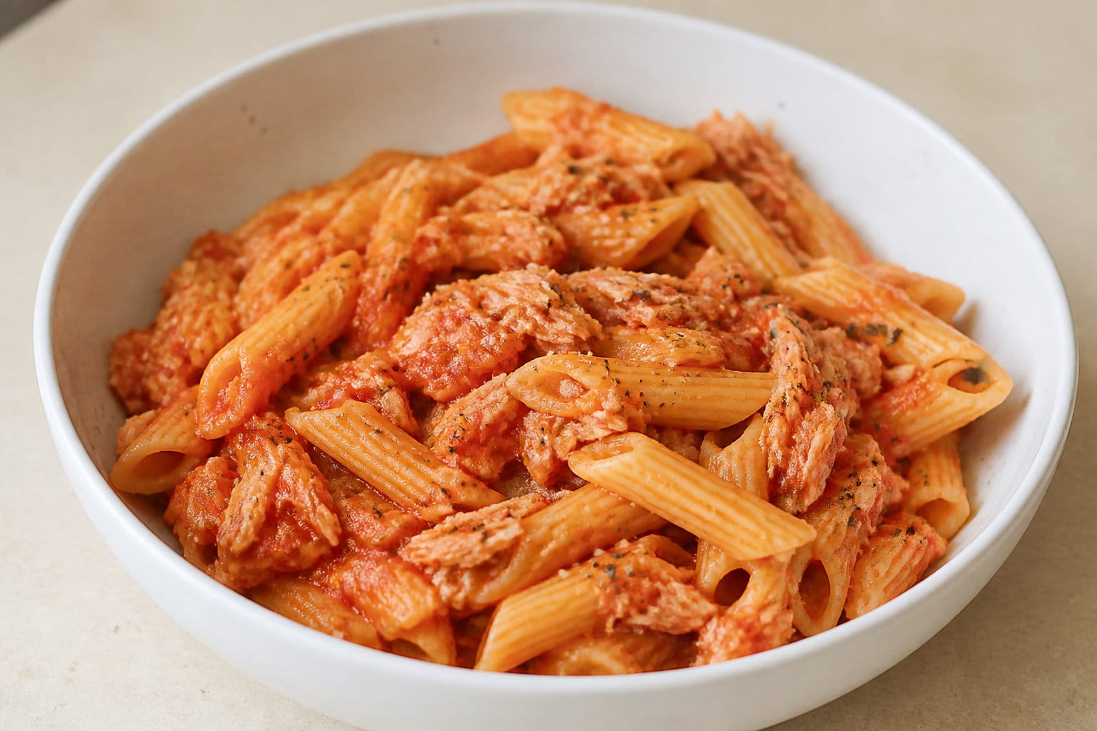 Pâtes, sandwichs et plats chauds au thon